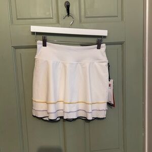 Fila athletic skort with Yellow and Black Accents